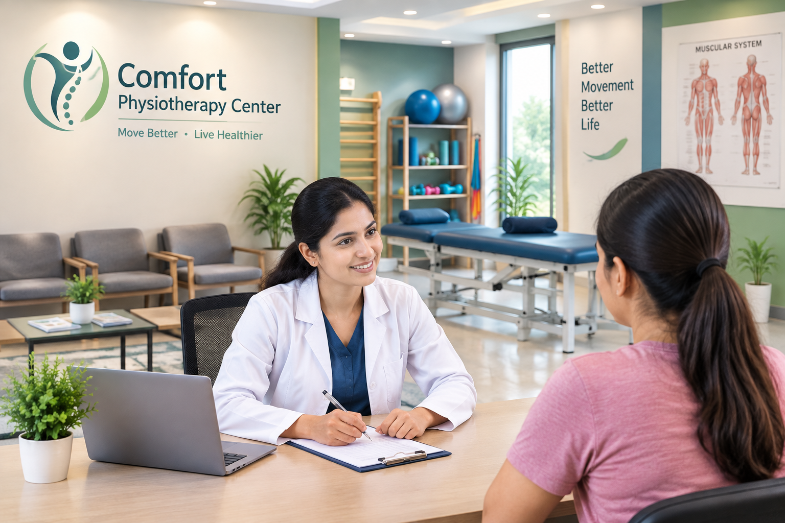 Comfort Physiotherapy Consultation Room